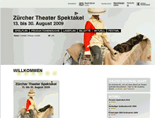 Tablet Screenshot of 2009.theaterspektakel.ch